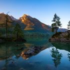 Verzauberter Hintersee in der Ramsau