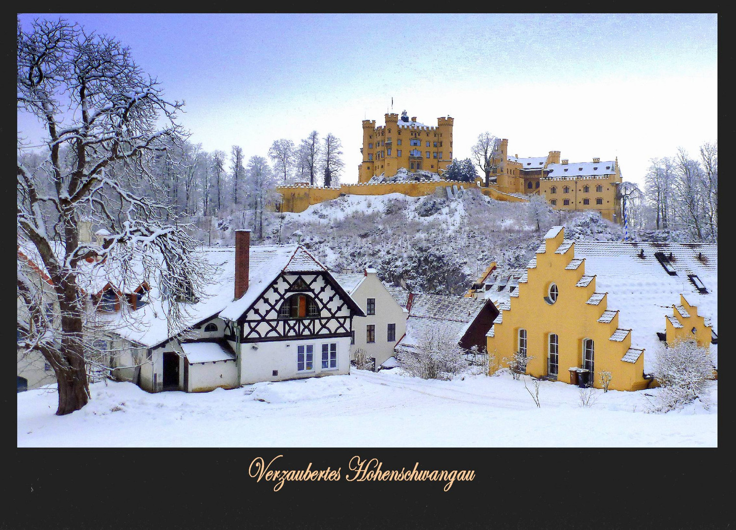 VERZAUBERTES SCHLOSS HOHENSCHWANGAU .......im Oktober!