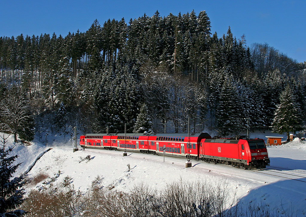 Verzuckerter Regionalzug