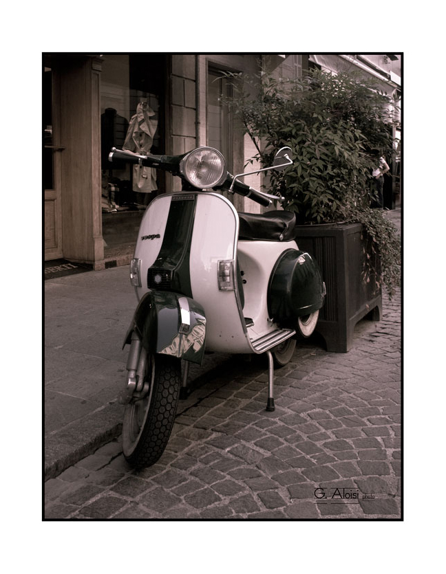 Vespa...