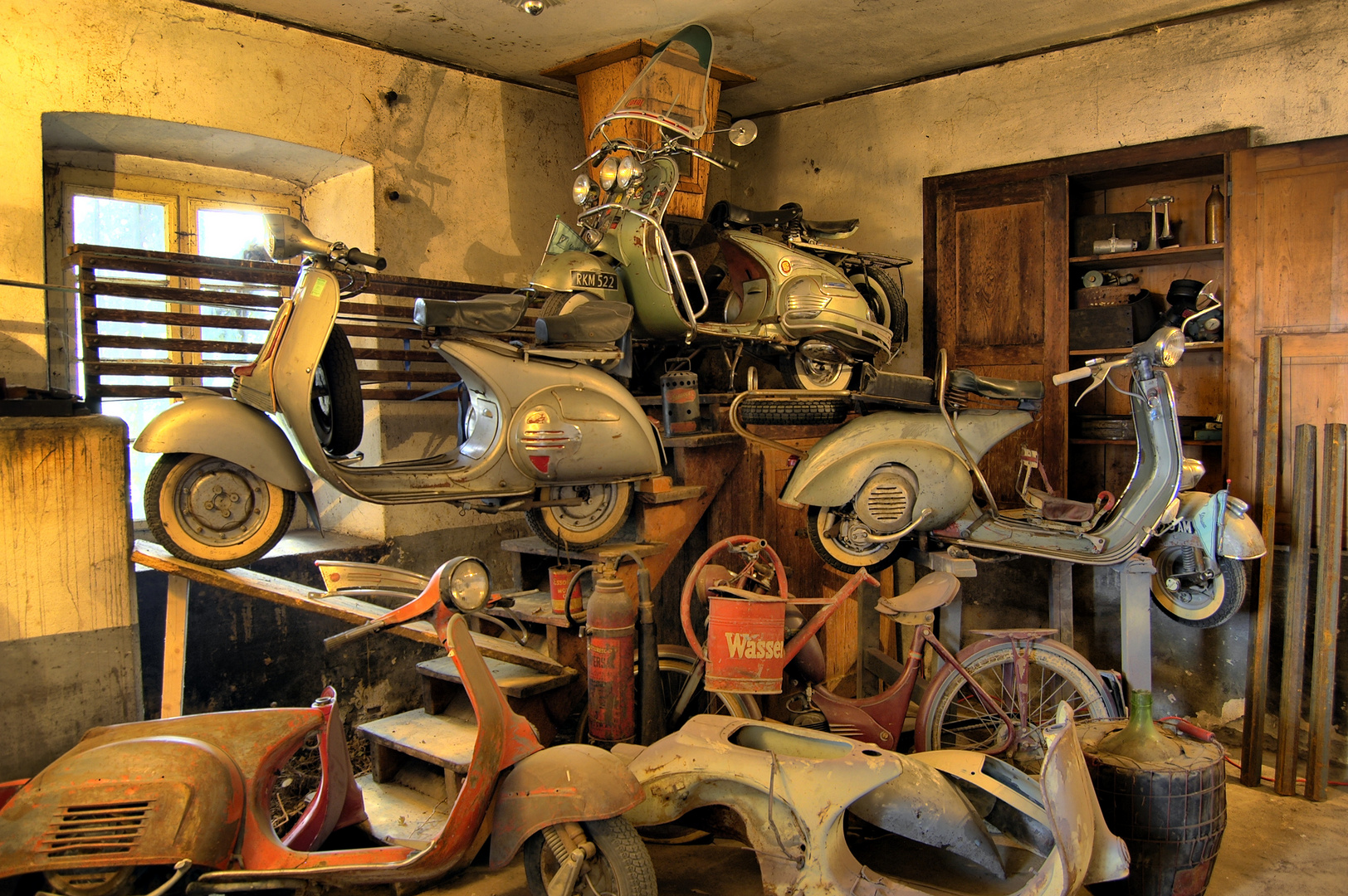 vespa collection (hdr)