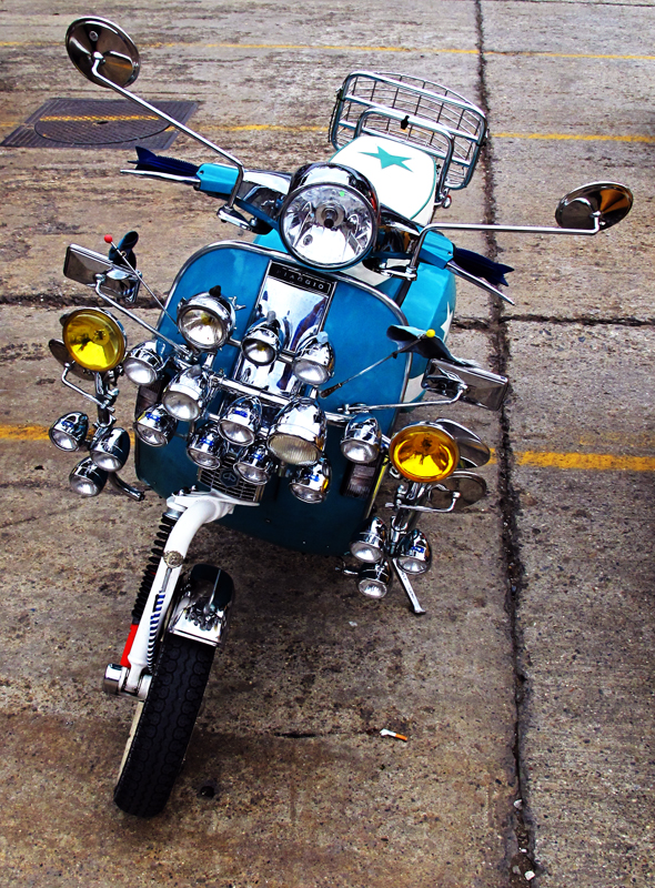 Vespa Im Quadrophenia Style Foto Bild Autos Zweirader