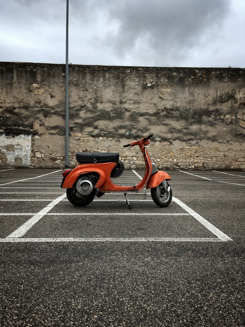 Vespa in Bergamo