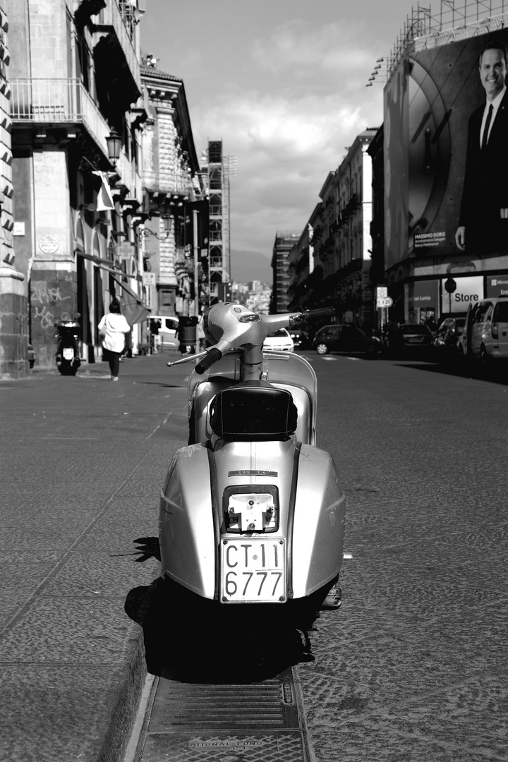 Vespa in Catania (Italy)