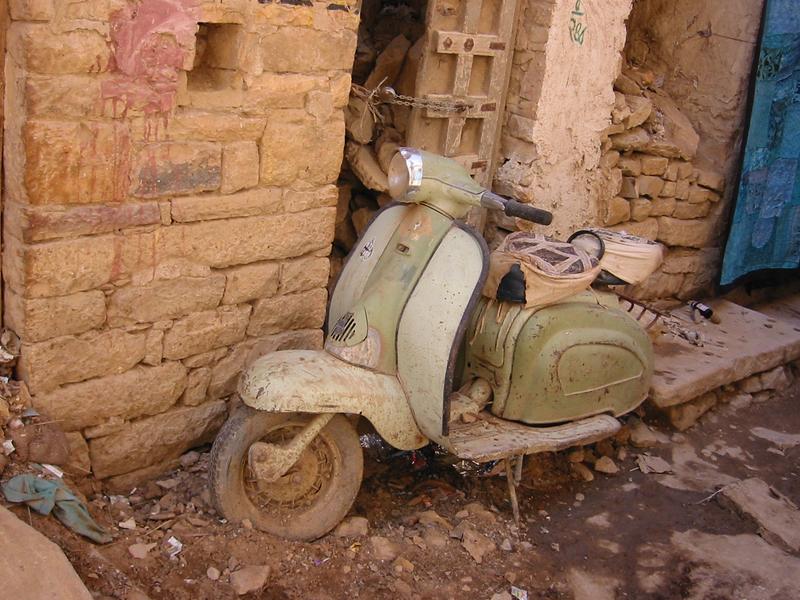 Vespa in Jaisalmer