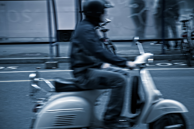 Vespa in Motion