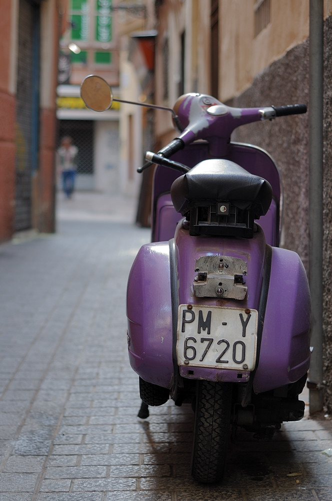 Vespa in Palma