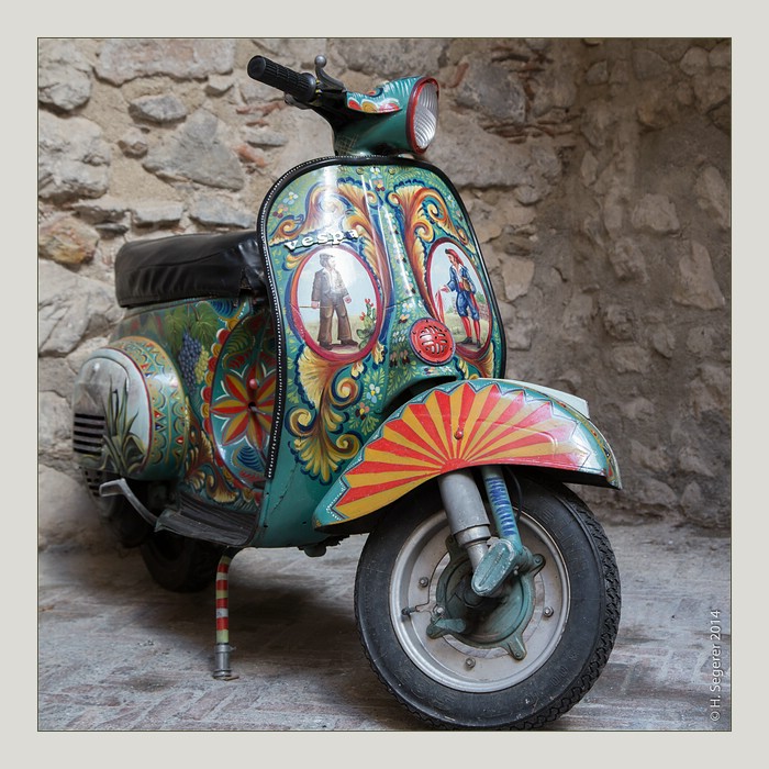 Vespa in Taormina Foto & Bild autos & zweiräder, oldtimer, oldtimer
