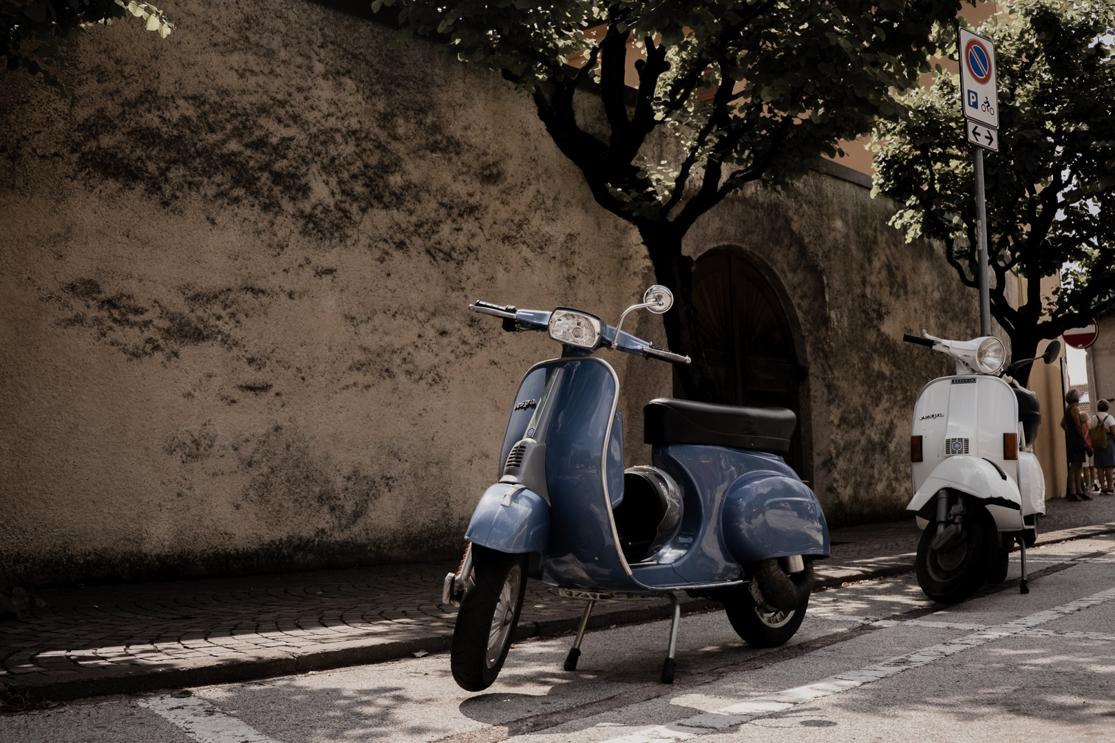 Vespa in Tramin