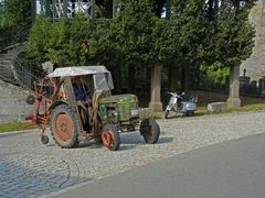 Vespa meets Deutz-Traktor