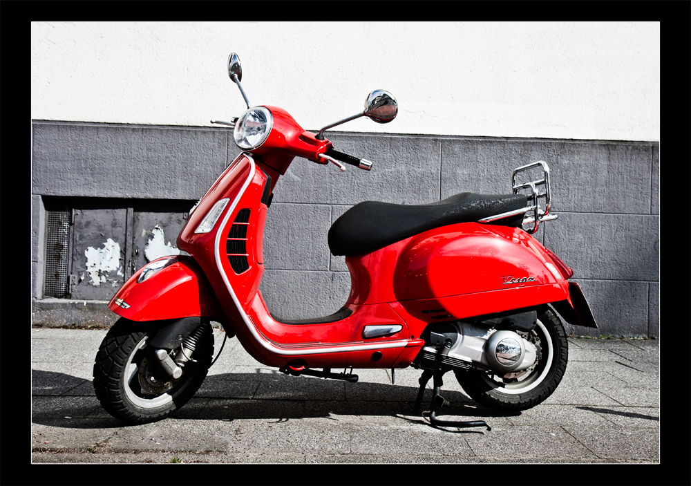 Vespa rossa