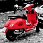 Vespa- rote Vespa - ein Traum