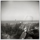 Vespa + Strandhafer + Meer