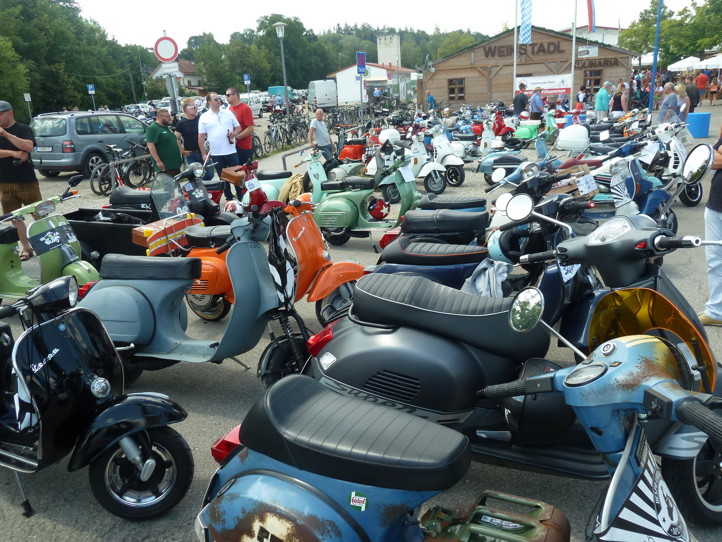 Vespa-Treffen...