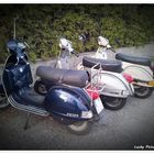 Vespa x 3 - Oktober - 12 teilige Vespaserie