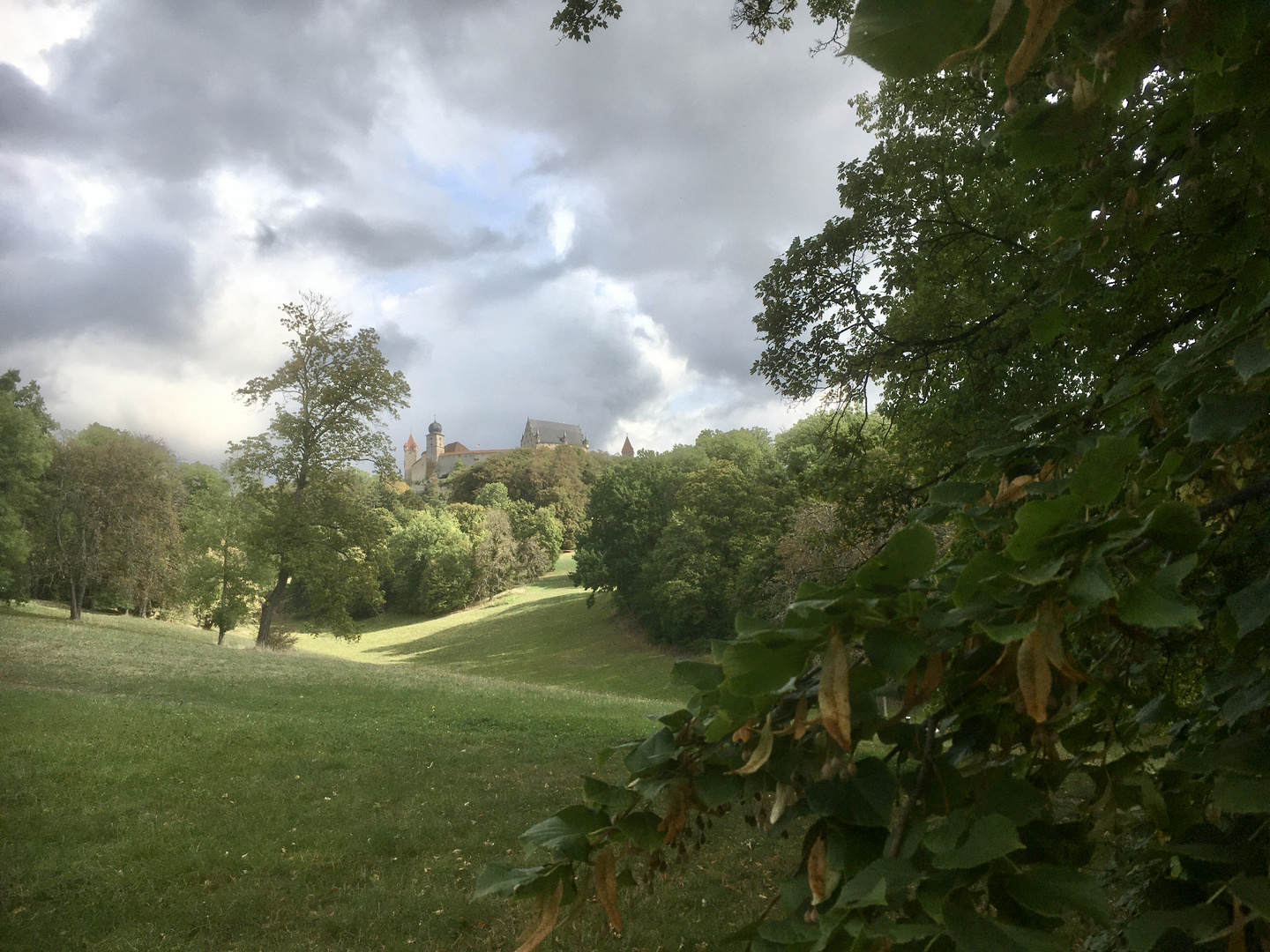 Veste Coburg aus dem Hofgarten