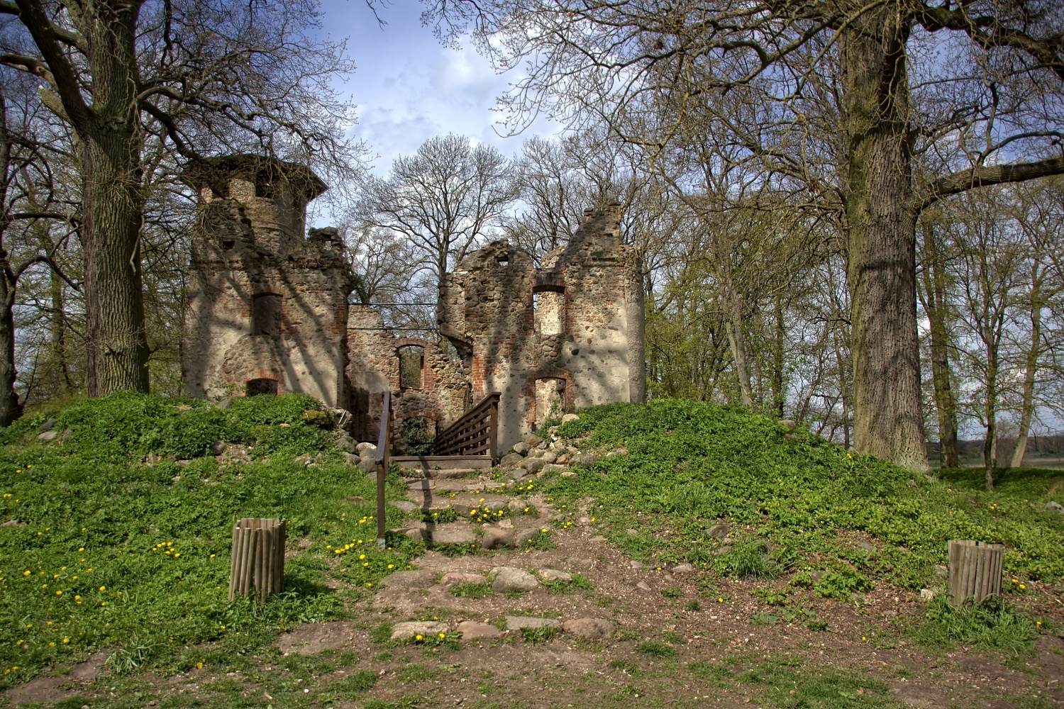 Veste Landkron ... Eingang zur Hauptburg