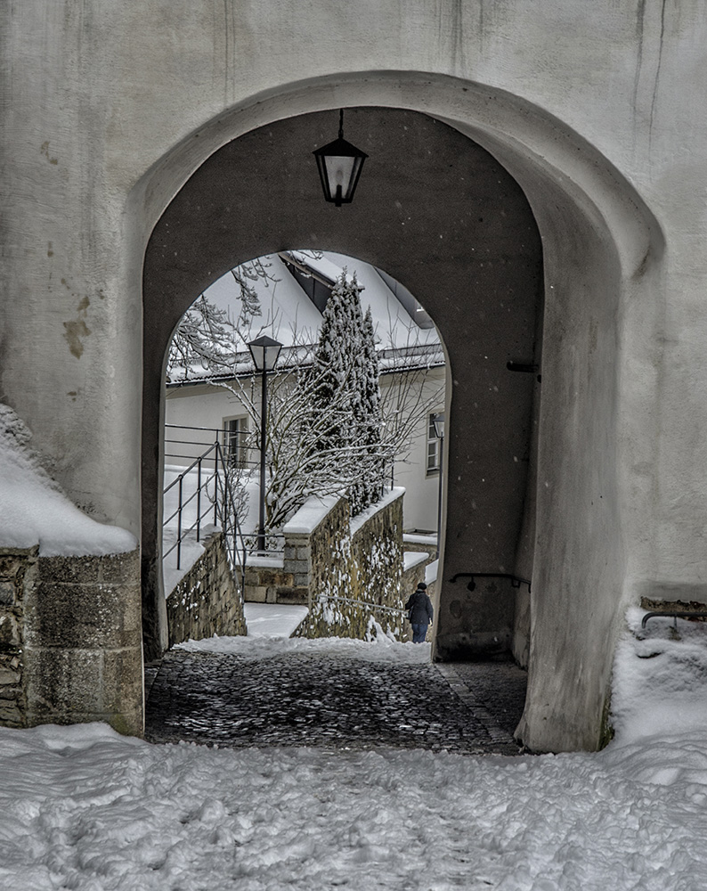 Veste Oberhaus - Durchblick