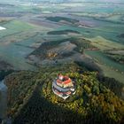 Veste Wachsenburg aus der Luft