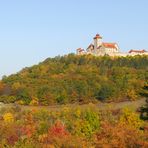 Veste Wachsenburg im Goldenen Oktober.