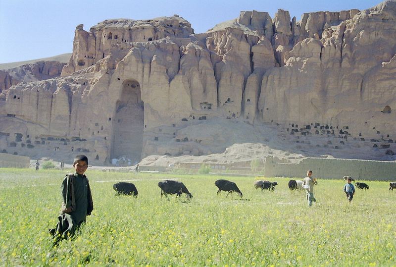 Vestiges des grands boudhas