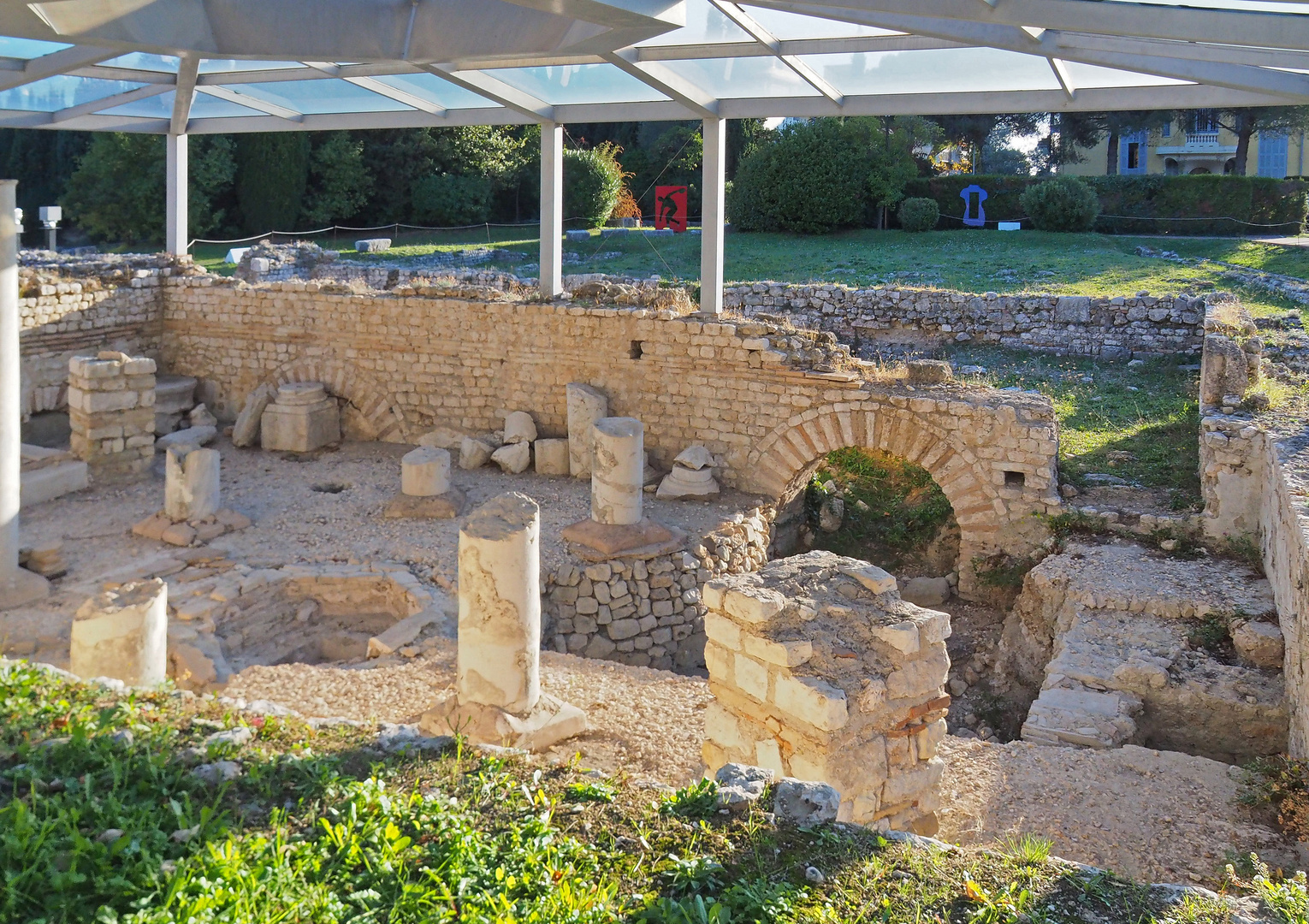 Vestiges du Baptistère paléochrétien (Vème siècle)