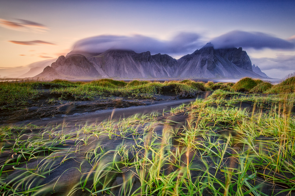 Vestrahorn clouds