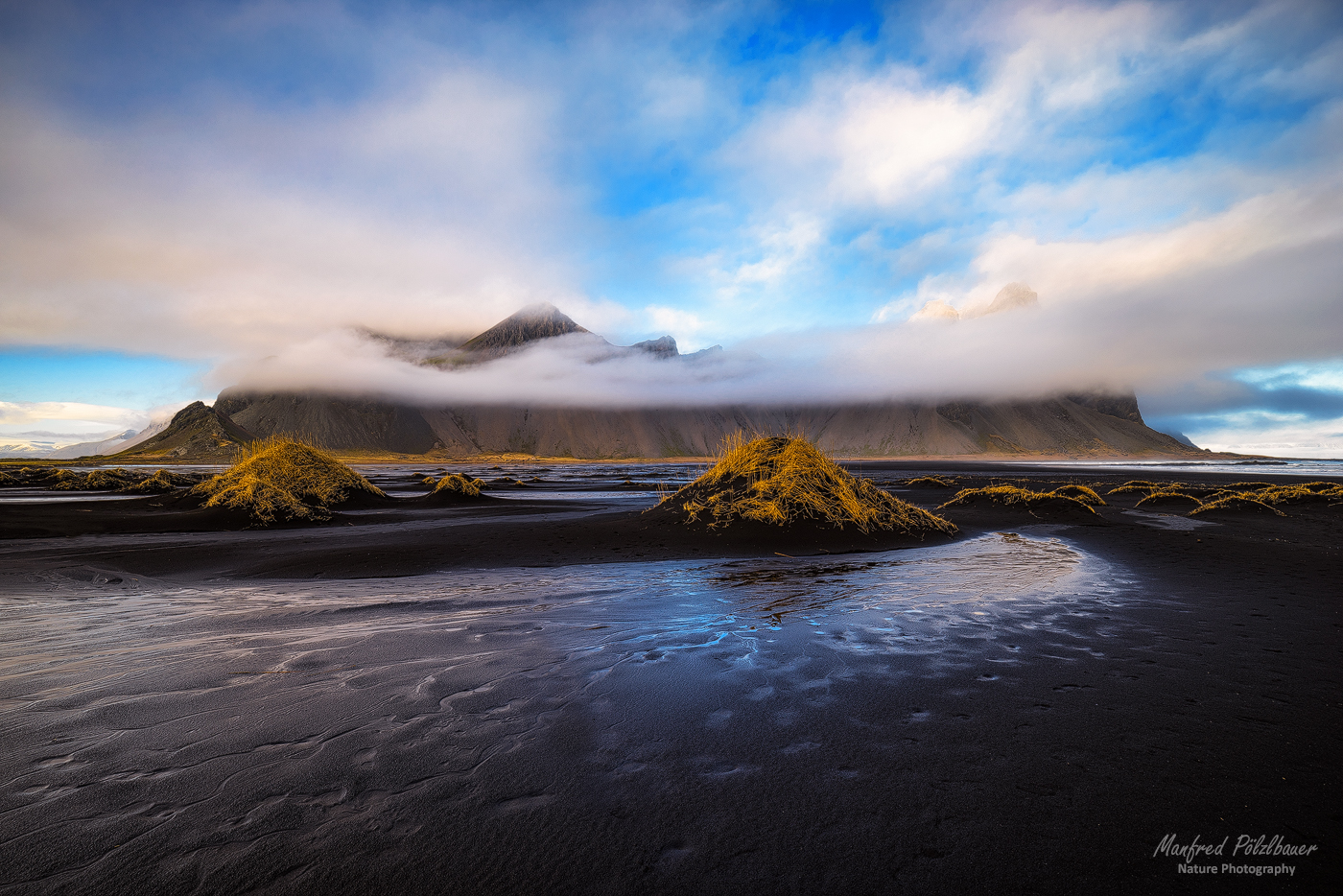 Vestrahorn im Nebel