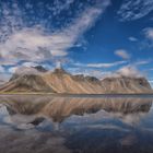 Vestrahorn in clouds