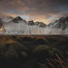 Vestrahorn kurz vor Sonnenuntergang