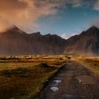 Vestrahorn Sonnenuntergang