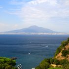 Vesuv mit Neapel