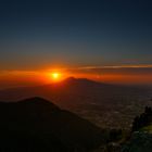 Vesuvio al tramonto