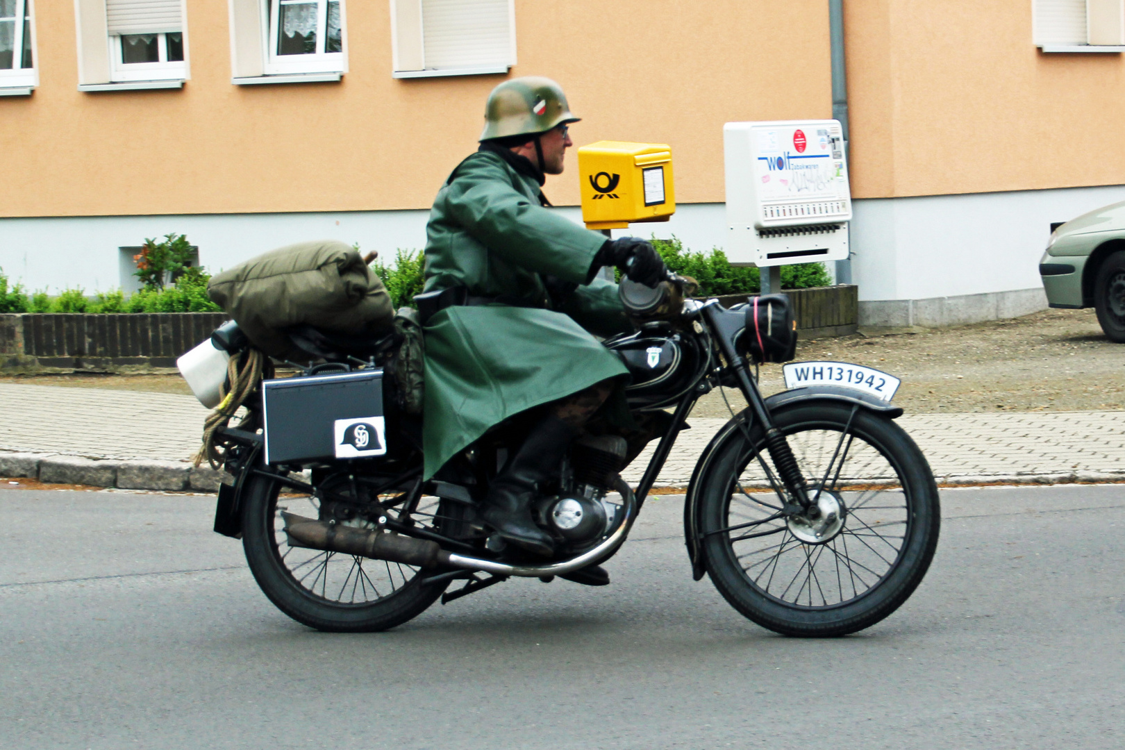 Veteranenralley: Wer hat den denn zugelassen?