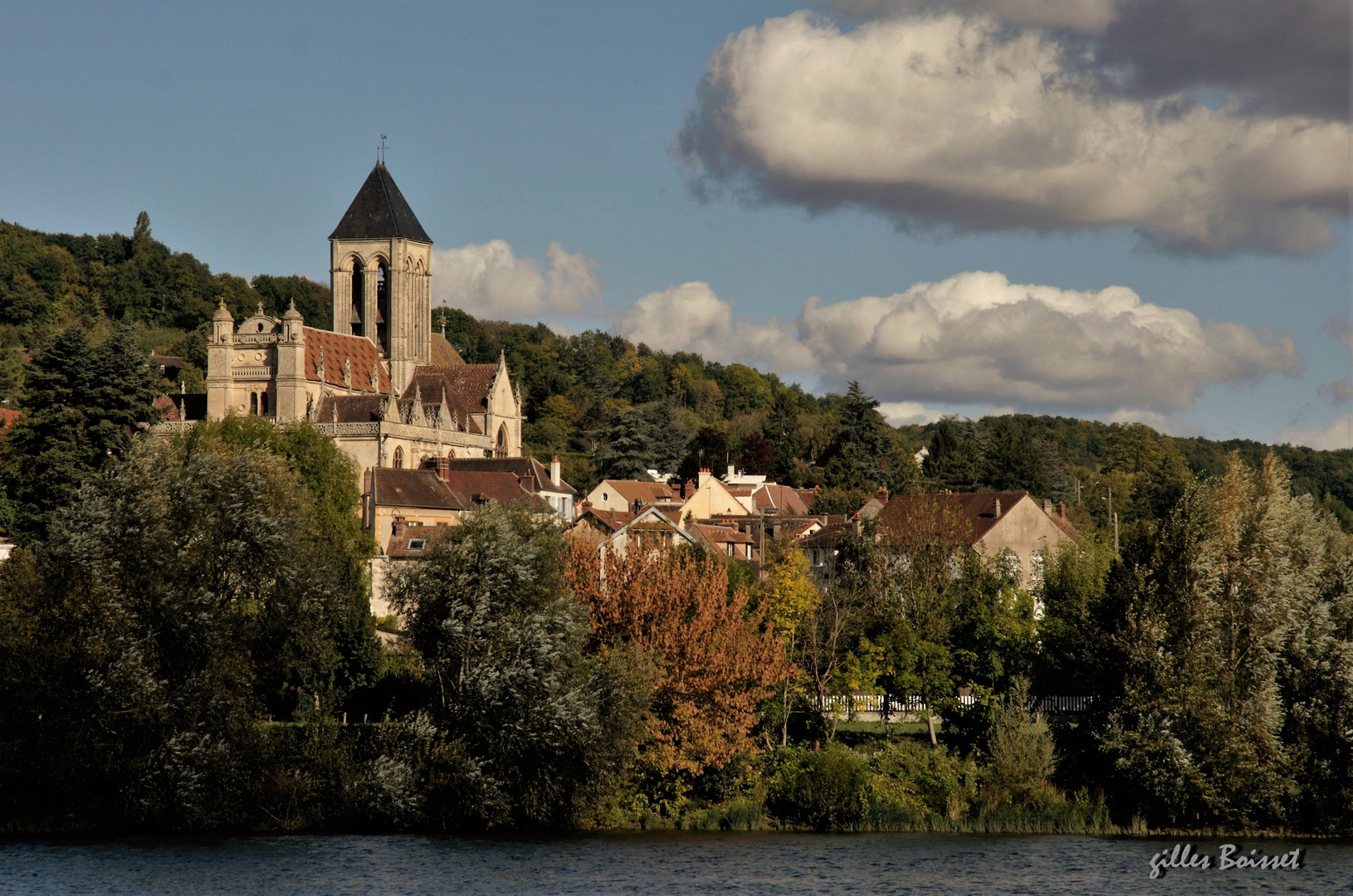 Vétheuil couleurs d'automne