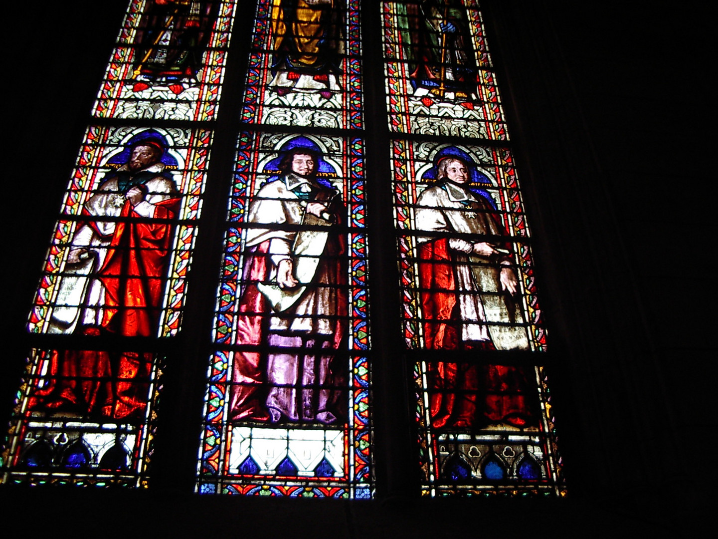 Vetrata interno Notre Dame Parigi