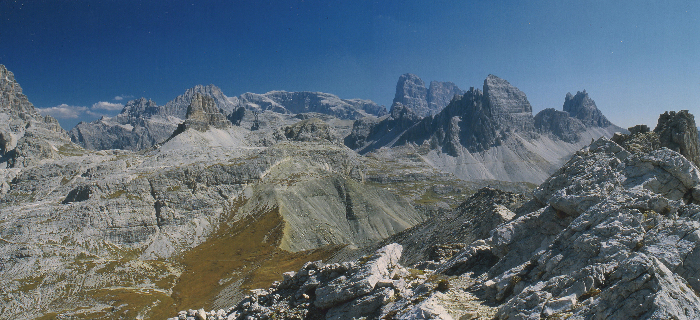 Vette dolomitiche a perdita d'occhio