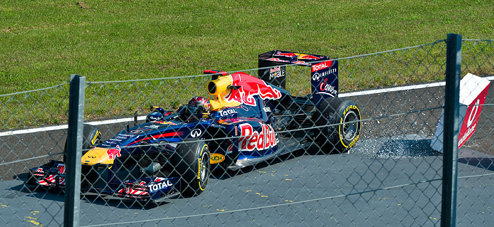 Vettel auf Abwegen - Monza 2011