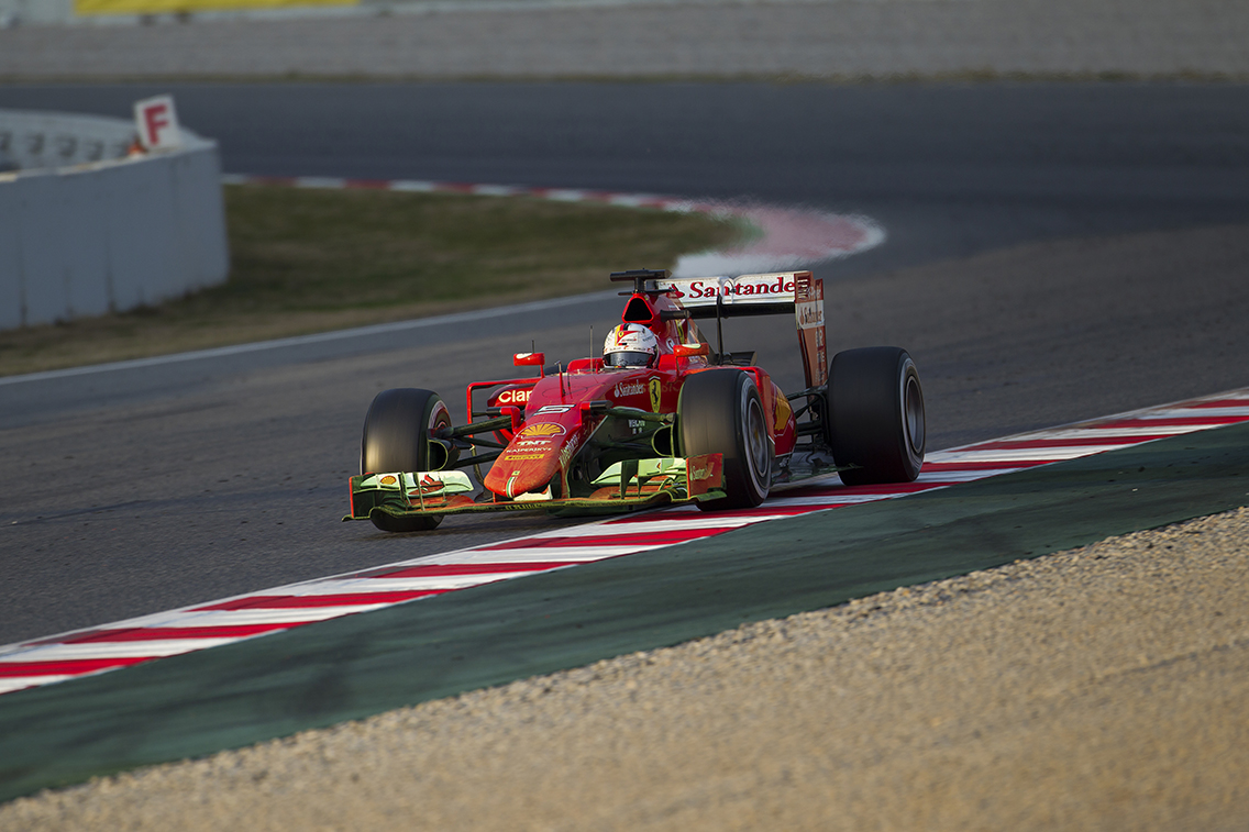 Vettel - Scuderia Ferrari.