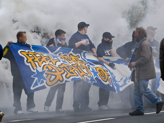 VfB Oldenburg Fans in Meppen