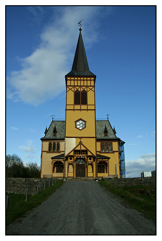 Vågan kirke in Kabelvåg