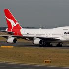 VH-OJE Qantas Boeing 747-400 Frankfurt Airport