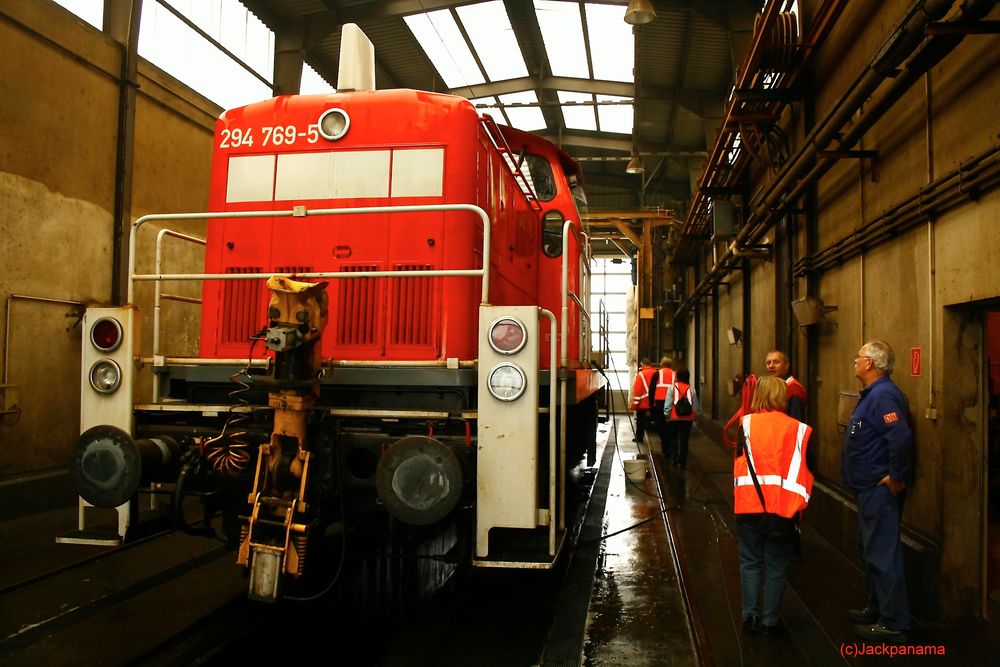 VHS-Exkursion zum Eisenbahnbetriebswerk in Oberhausen (3)