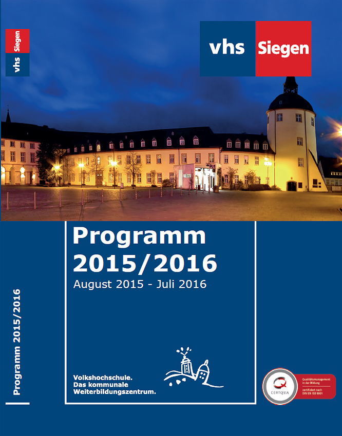 VHS-Heft 2015/2016