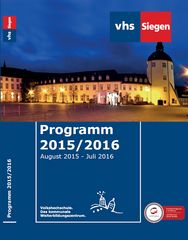 VHS-Heft 2015/2016