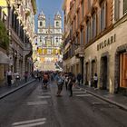 Via Condotti - Spanische Treppe - Roma -Scalinata di Trinità dei Monti 