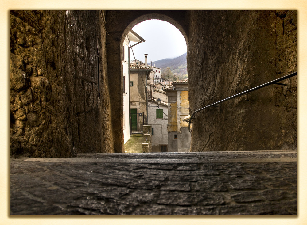 Via del cancello, Filettino