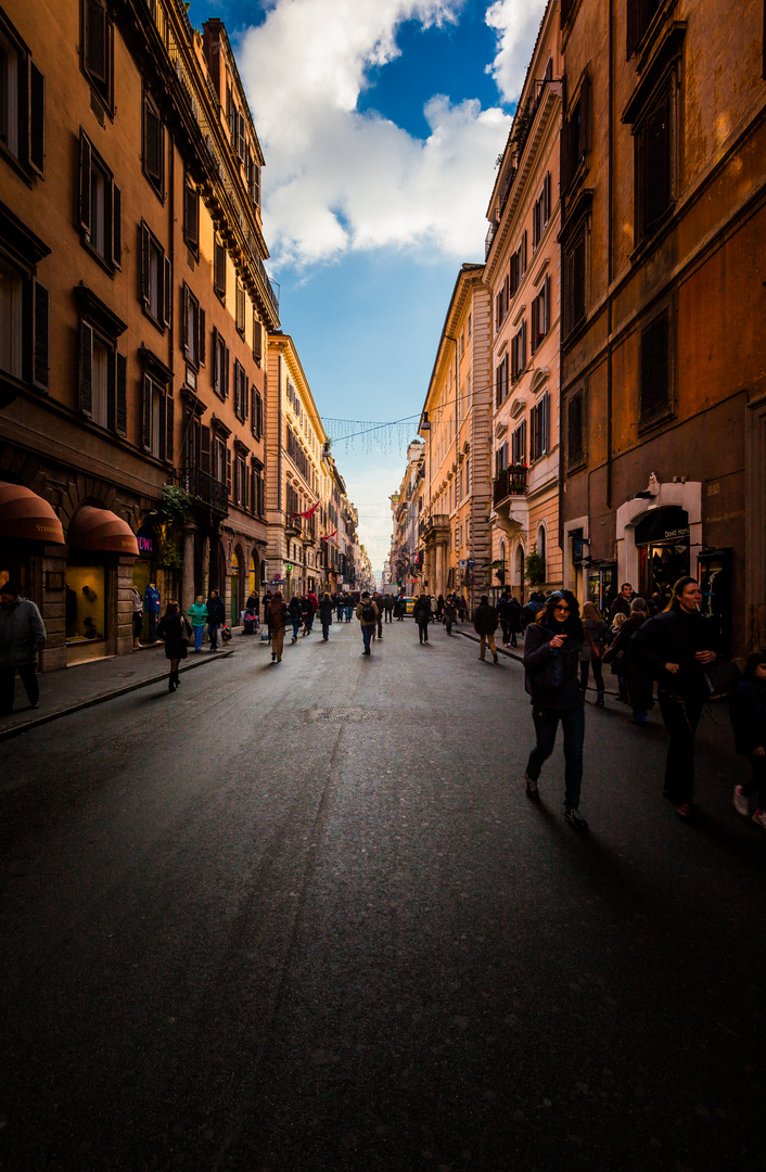 Via del Corso in Rom