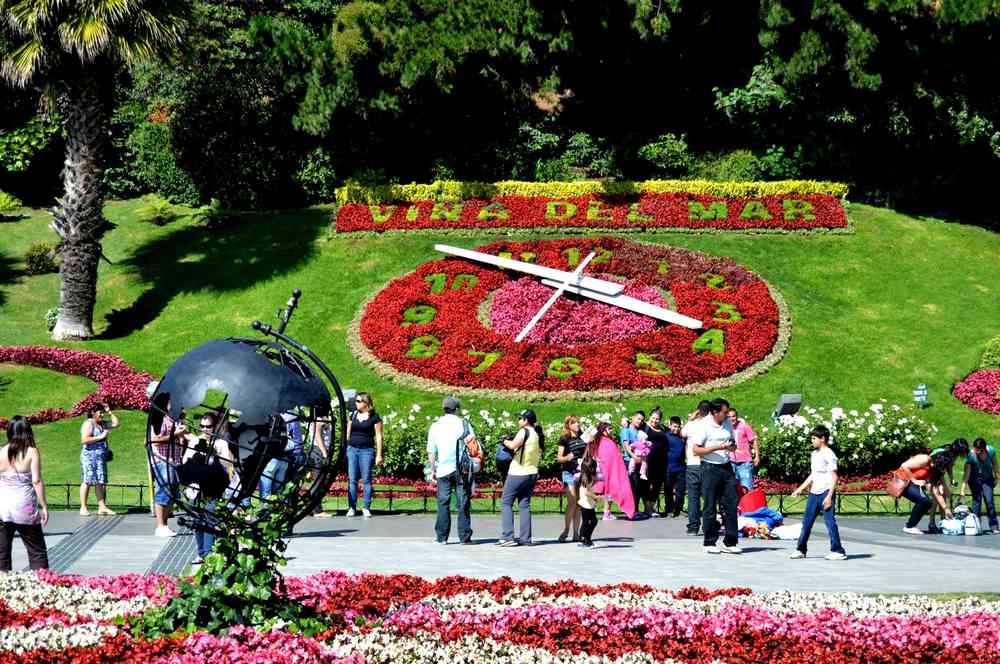 Viña Del Mar, Reloj de Flores