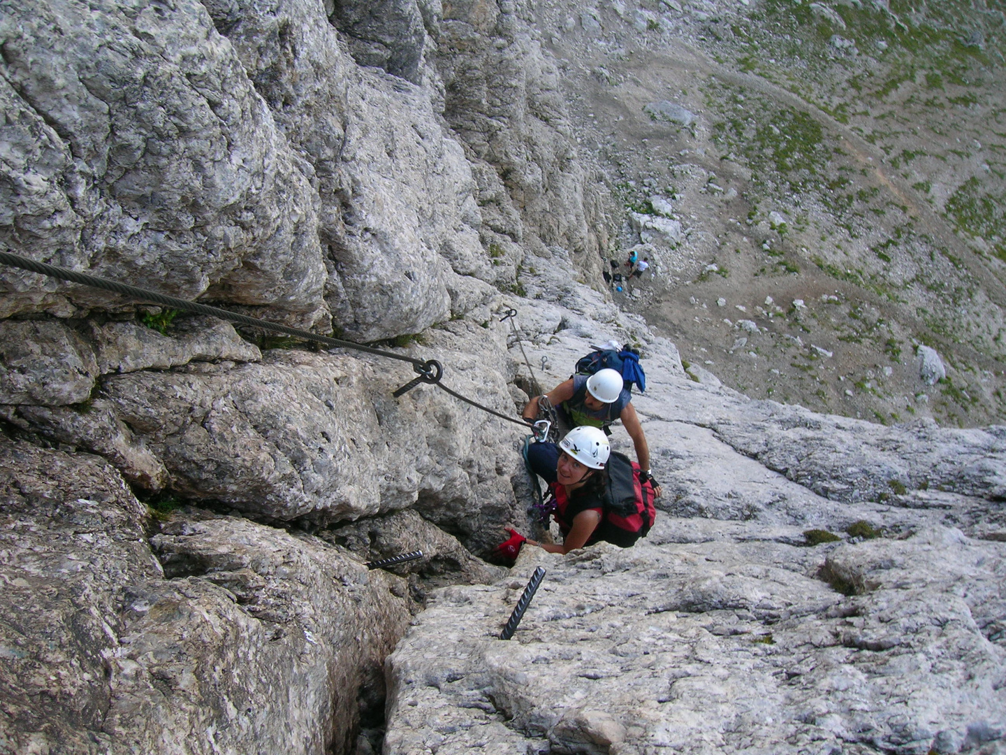 Via ferrata delle MESULES gruppo del SELLA